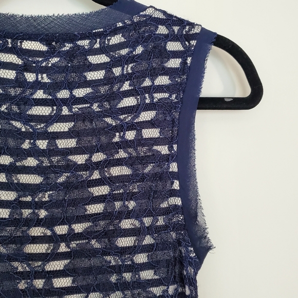 Anthropologie Meadow Rue Lace Overlay Tank - Picture 6 of 12